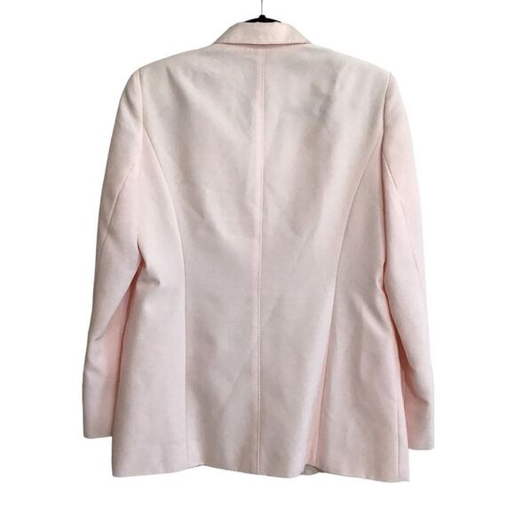 Bloomingdale’s Pink 3-Piece Skirt And Pants Suit Size 10 Barbiecore Baby Pink - Picture 4 of 11